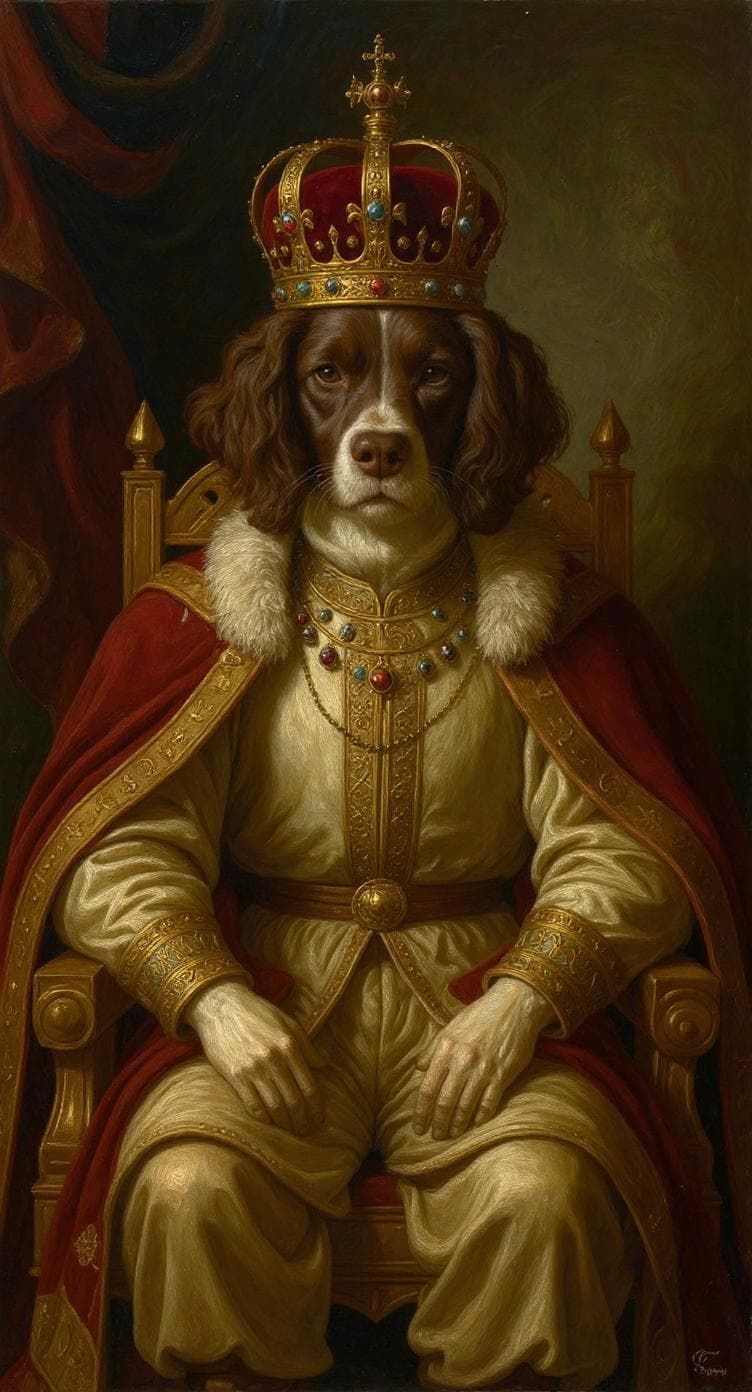 Royal Oil Painting
